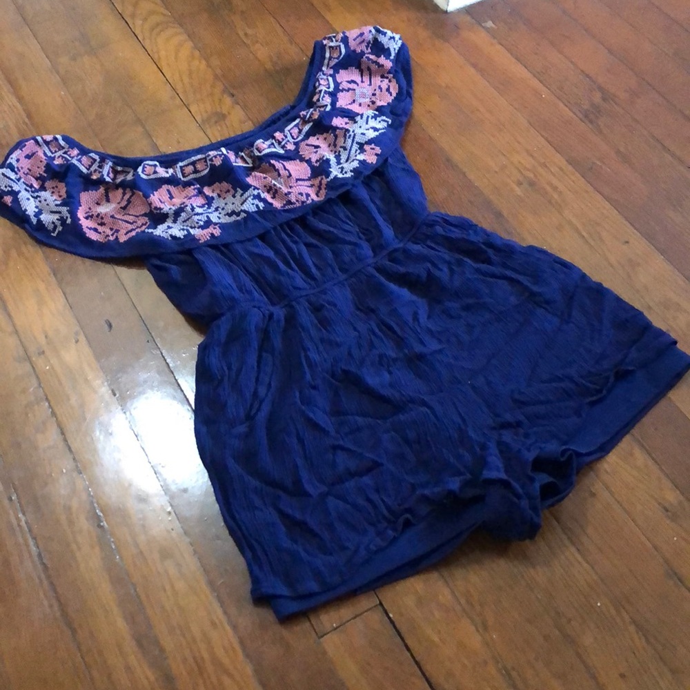 Blue Romper - Picture 2 of 4